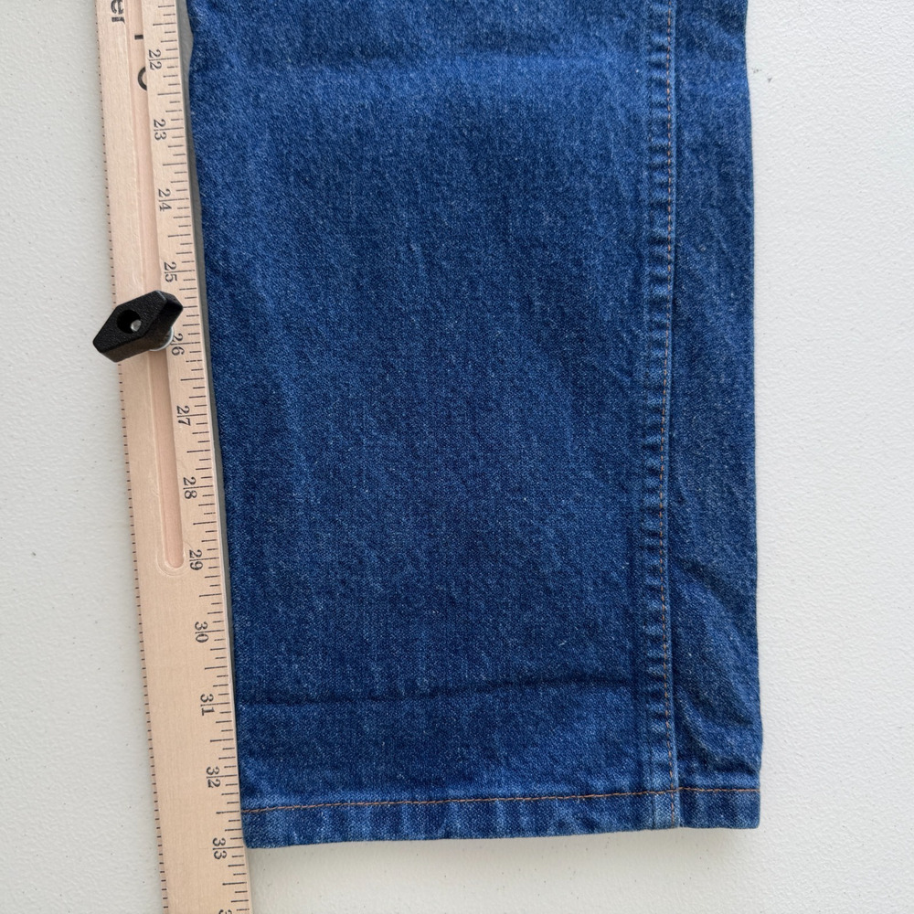 Vintage Wrangler Jeans Womens 30x33 Blue Denim Western Pants 80s 90s USA Made - Picture 12 of 12